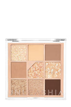 Laden Sie das Bild in den Gallery Viewer, UNLEASHIA Glitterpedia Eye Palette - N°2 All of Brown