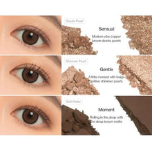Laden Sie das Bild in den Gallery Viewer, UNLEASHIA Glitterpedia Eye Palette - N°2 All of Brown