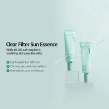 Load image into Gallery viewer, Numbuzin No.1 Clear Filter Sun Essence SPF50+ PA++++