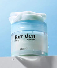 Laden Sie das Bild in den Gallery Viewer, Torriden DIVE-IN Low Molecule Hyaluronic Acid Multi Pad