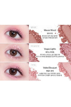 Laden Sie das Bild in den Gallery Viewer, UNLEASHIA Glitterpedia Eye Palette - N°5 All of Dusty Rose