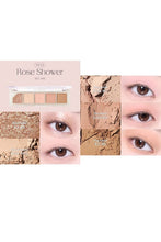 Laden Sie das Bild in den Gallery Viewer, UNLEASHIA Mood Shower Eye Palette - No.2 Rose Shower