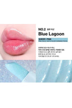 Laden Sie das Bild in den Gallery Viewer, UNLEASHIA Glacier Vegan Lip Balm - No.2 Blue Lagoon