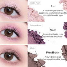 Laden Sie das Bild in den Gallery Viewer, UNLEASHIA Glitterpedia Eye Palette - N°4 All of Lavender Fog