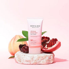 Laden Sie das Bild in den Gallery Viewer, MARY&MAY Vegan Primer Glow Sun Cream SPF50+ PA++++