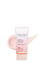 Laden Sie das Bild in den Gallery Viewer, MARY&MAY Vegan Primer Glow Sun Cream SPF50+ PA++++