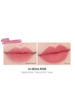 Laden Sie das Bild in den Gallery Viewer, Amuse Chou Velvet Liptint - 06 Seoul Rose