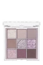 Laden Sie das Bild in den Gallery Viewer, UNLEASHIA Glitterpedia Eye Palette - N°4 All of Lavender Fog
