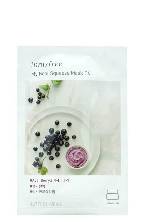 Innisfree My Real Squeeze Mask EX Acai Berry