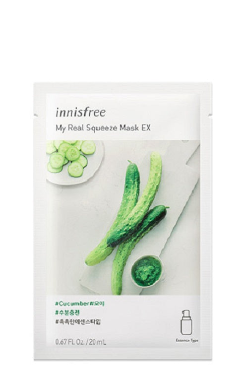 Innisfree My Real Squeeze Mask EX Cucumber