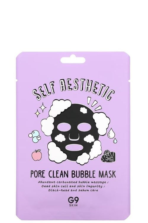 G9SKIN Self Aesthetic Pore Clean Bubble Mask